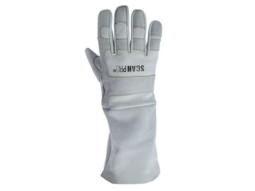 Scan Premium Leather Welding Gloves - L (Size 9) Scan - RockBottom Nothampton