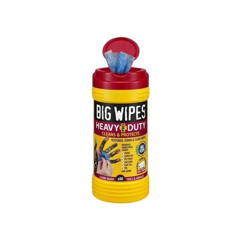 Big Wipes Heavy-Duty Pro+ Antiviral Wipes (Tub 80) Big Wipes - NorthantsTrade Northampton