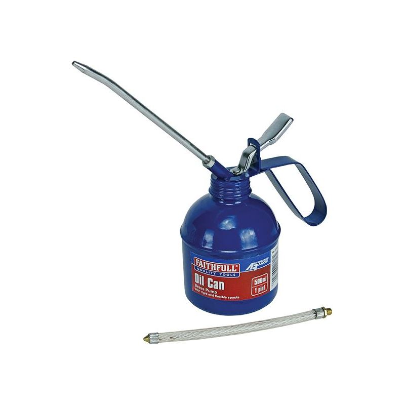 Faithfull Lever Type Oil Can 500ml Faithfull - RockBottom Northampton