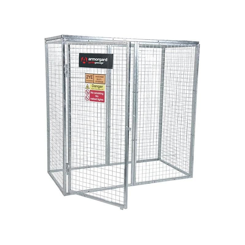 Armorgard GGC7 Gorilla Bolt Together Gas Cage 1812 x 966 x 1831mm Armorgard - RockBottom Northampton 