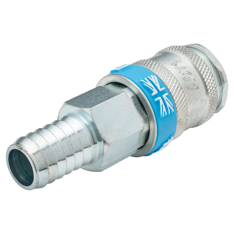 Draper Euro Coupling Hose Tailpiece, 13mm (Sold Loose) Draper - Town Tools