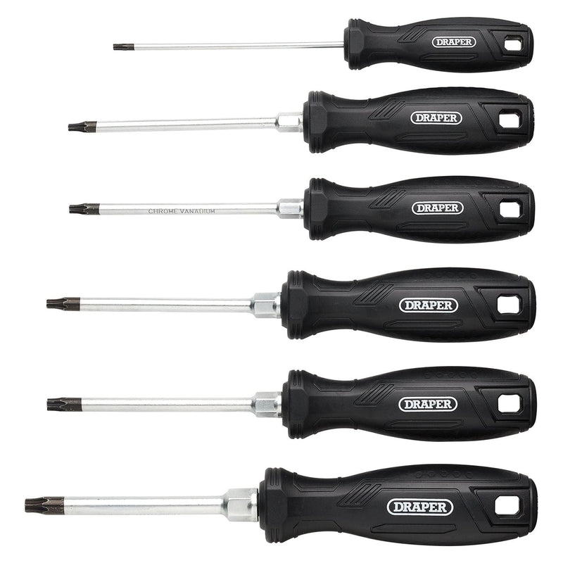 Draper Draper TX-STAR Hard Grip Screwdriver Set (6 Piece) Draper - Town Tools