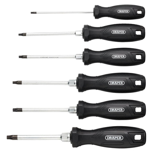 Draper Draper TX-STAR Hard Grip Screwdriver Set (6 Piece) Draper - Town Tools