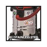 Einhell TE-VC 2230 SACL Wet/Dry Vacuum Cleaner 1500W 240V Einhell - RockBottom Northamptin