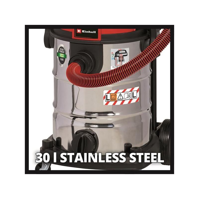 Einhell TE-VC 2230 SACL Wet/Dry Vacuum Cleaner 1500W 240V Einhell - RockBottom Northamptin