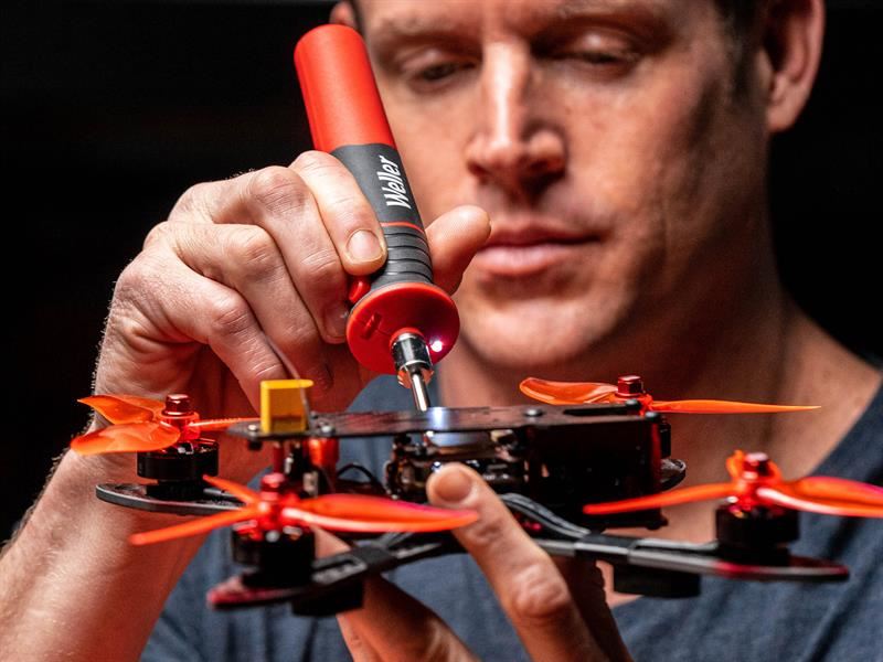 Weller WLBRK12 Cordless Rechargeable Soldering Iron 12W Weller - RockBottom Northampton