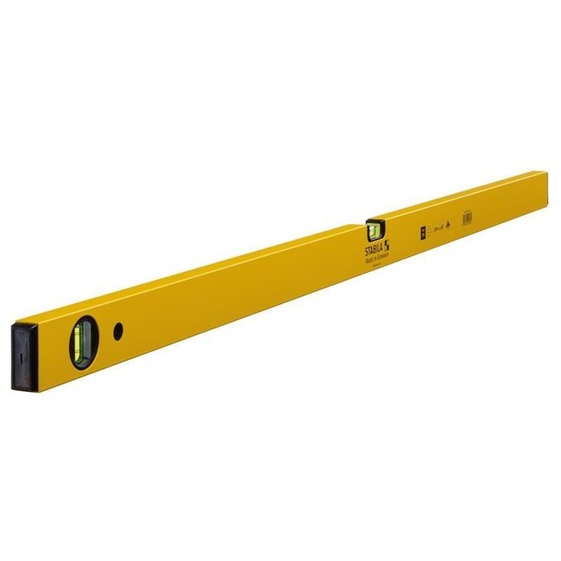 Stabila 70-120 Single Plumb Spirit Level 2 Vial 120cm Stabila - RockBottom Nothampton