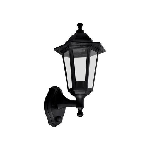Meridian Lighting Six Panel Lantern with PIR 60W Meridian Lighting - RockBottom Northampton