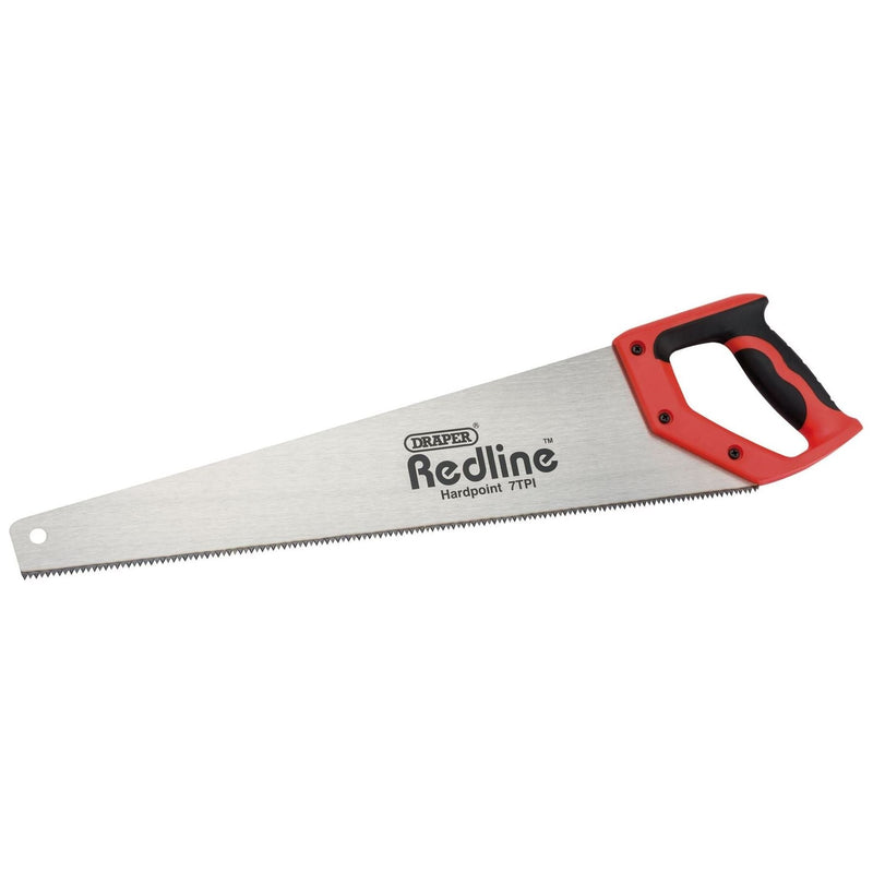 Draper Soft Grip Hardpoint Handsaw, 500mm 80211 Draper - Town Tools 