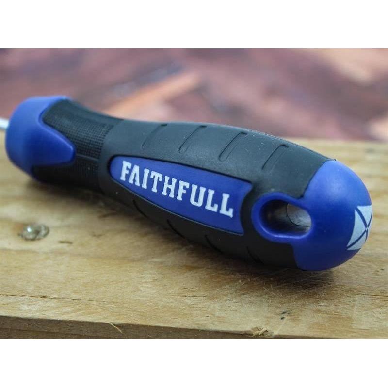 Faithfull Bradawl Soft Grip Handle Square Tip Faithfull - RockBottom Northampton