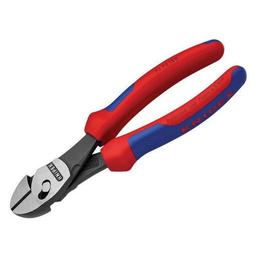 Knipex TwinForce® Diagonal Cutters Multi-Component Grip 180mm Knipex - RockBottom Northampton