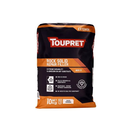 Toupret Rock Solid Repair Filler 10kg Toupret - RockBottom Northampton