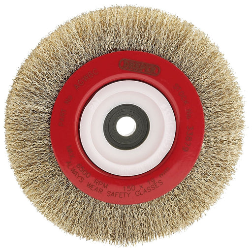 Draper Crimped Steel Wire Wheel, 150mm 33879 Draper - Town Tools 
