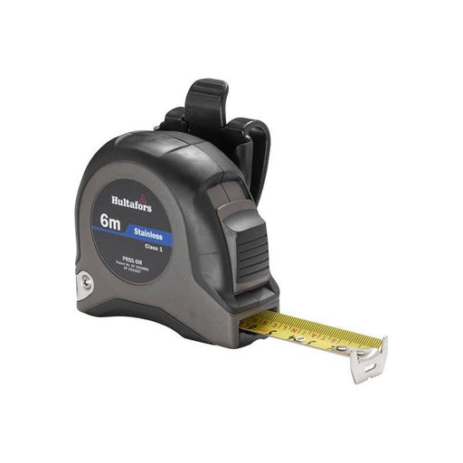 Hultafors Short Stainless Steel Tape PRSS 6m (Width 25mm) (Metric only) Hultafors - RockBottom Northampton