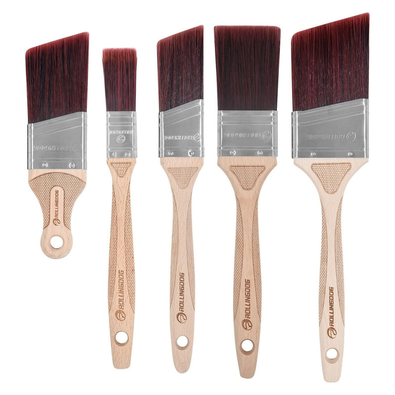 Draper Rollingdog Doberman Paint Brush Set (5 Piece) Draper - Town Tools