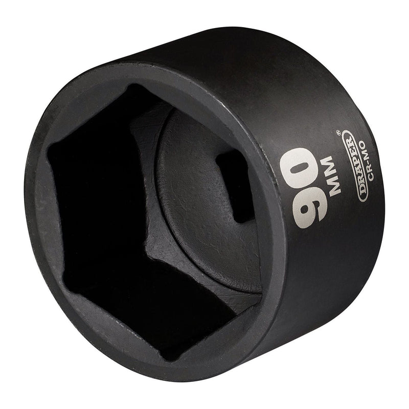 Draper Draper HI-TORQ Impact Socket, 1" Sq. Dr. 90mm Draper - Town Tools