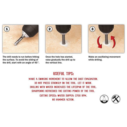 Irwin® Diamond Drill Bit 5mm IRWIN® - RockBottom Northampton