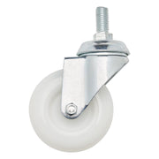 Draper Swivel Bolt Fixing Nylon Wheel, 75mm Diameter, S.W.L. 70kg Draper - Town Tools