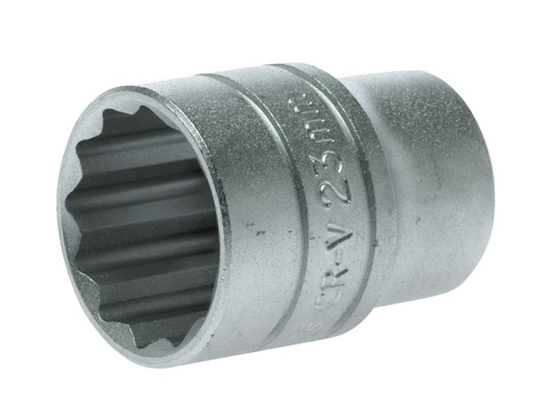 Teng Bi-Hexagon Socket 12-Point 1/2in Drive 23mm