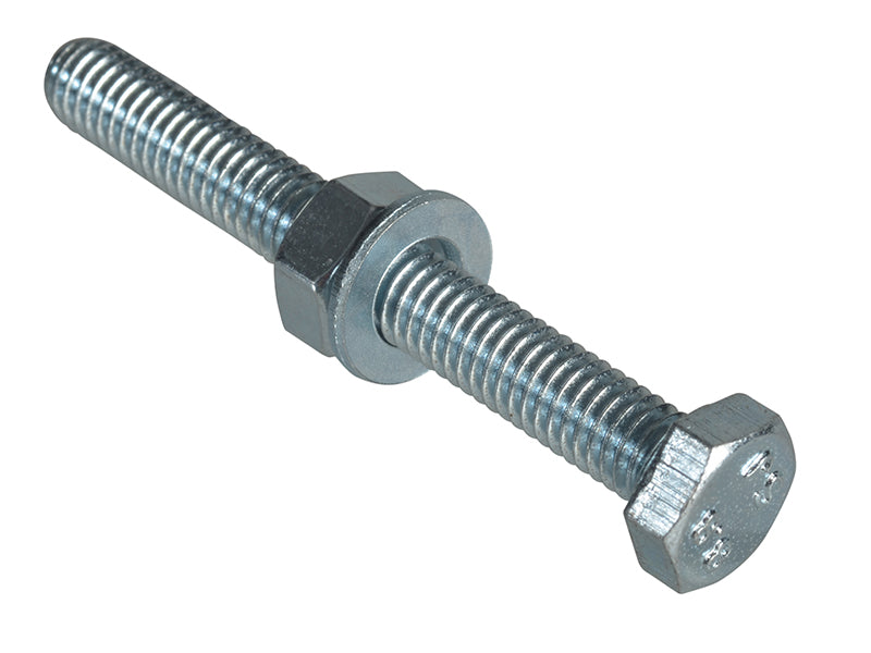 ForgeFix High Tensile Set Screw ZP M6 x 50mm ForgePack 6
