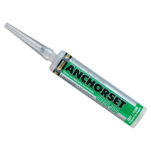 Everbuild Sika Green 300 Anchorset Chemical Anchor 300ml Everbuild Sika - RockBottom Northamptin