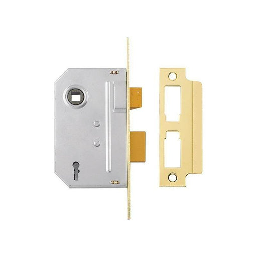 Yale Locks PM246 Internal 2 Lever Mortice Sashlock Polished Brass 80mm 3in Yale Locks - RockBottom Northampton