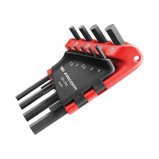 Facom 82H.JP9A Metric Hexagon Key Set, 9 Piece Facom - RockBottom Northampton