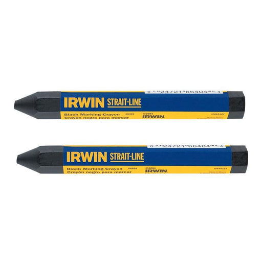 Irwin® Strait-Line® Crayon Black (Card 2) IRWIN® STRAIT-LINE® - RockBottom Northampton