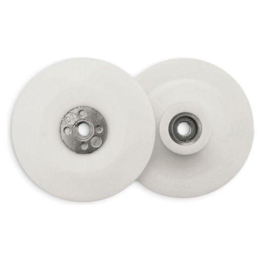 Flexipads World Class Angle Grinder Pad White 100mm (4in) 3/8 x 24 UNF Flexipads World Class - RockBottom Northampton
