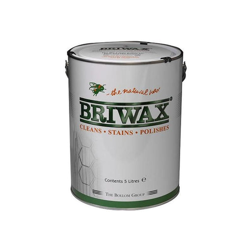 Briwax Wax Polish Original Dark Oak 5 litre Briwax - RockBottom Northampton