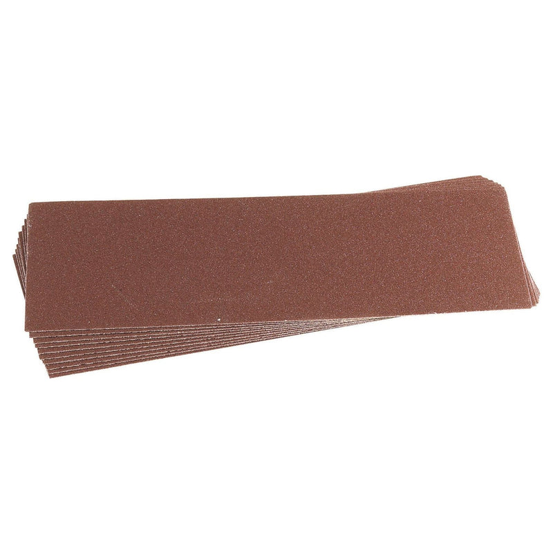 Draper Assorted Aluminium Oxide Sanding Sheets, 280 x 115mm (Pack of 10) Draper - Town Tools