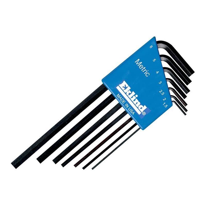 Eklind REK10507 Metric Long Handle Hex L-Key Set, 7 Piece Eklind - RockBottom Northamptin