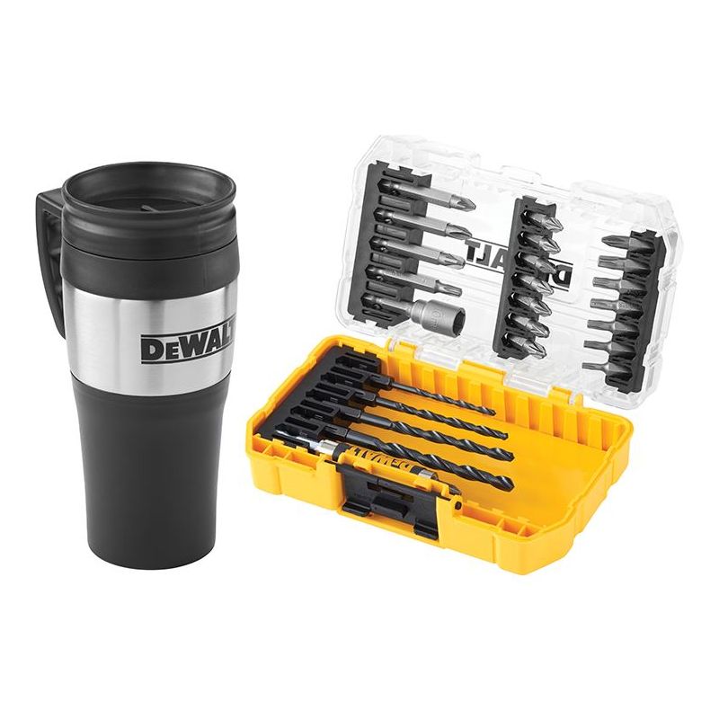 Dewalt Power Tools DT70707 Drill Drive Set, 25 Piece + Mug DeWALT Power Tools - RockBottom Northampton