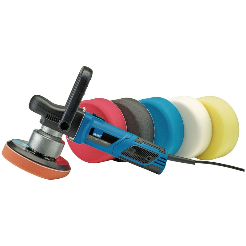 Draper Dual Action Polisher Kit, 150mm Draper - Town Tools