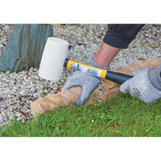 Draper Non-Marking Rubber Head Mallet with Fibreglass Shaft, 680g/24oz 09119 Draper - Town Tools 