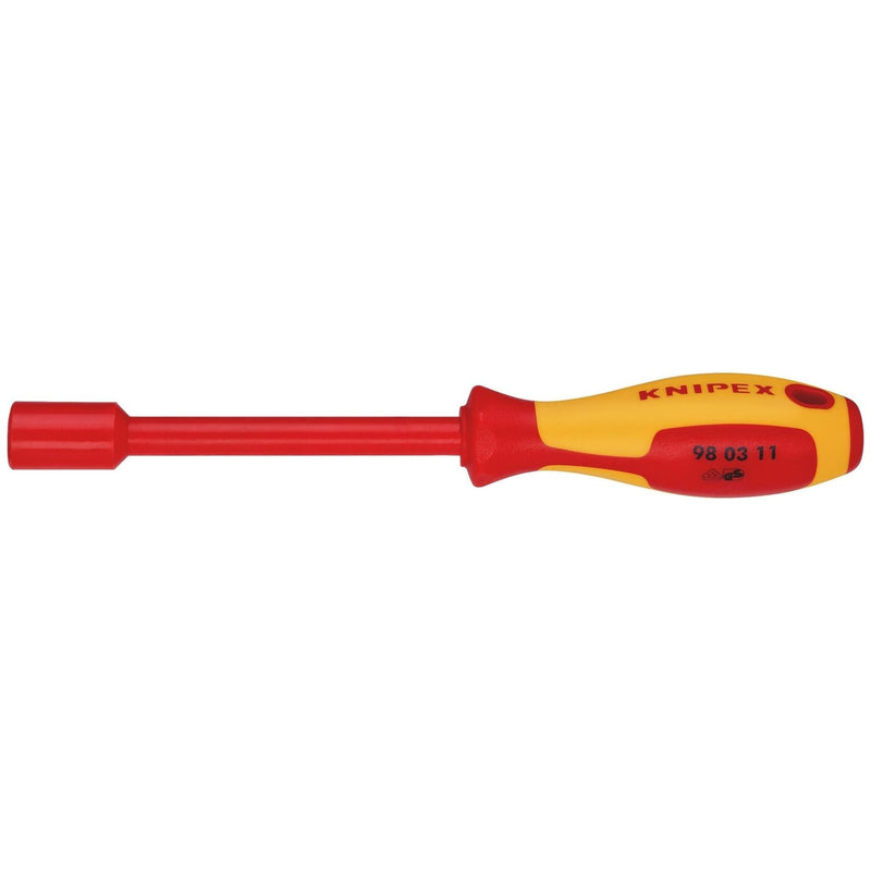 Draper Knipex 98 03 11 VDE Insulated Nut Driver, 11.0 x 125mm Draper - Town Tools
