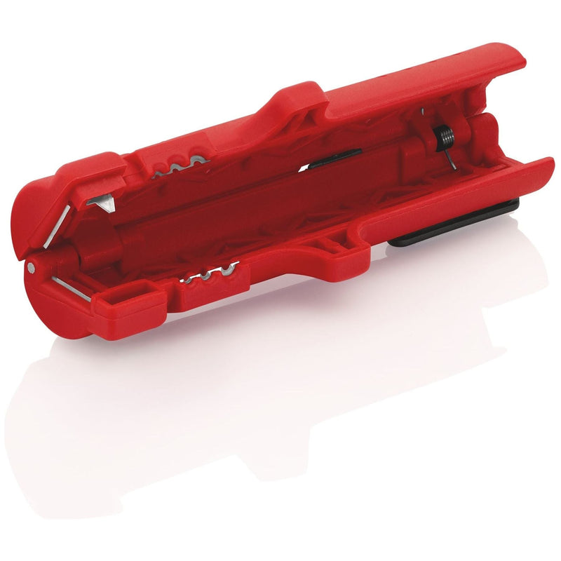 Draper Knipex 16 64 125 SB Stripping Tool for flat and round cable, 125mm Draper - Town Tools