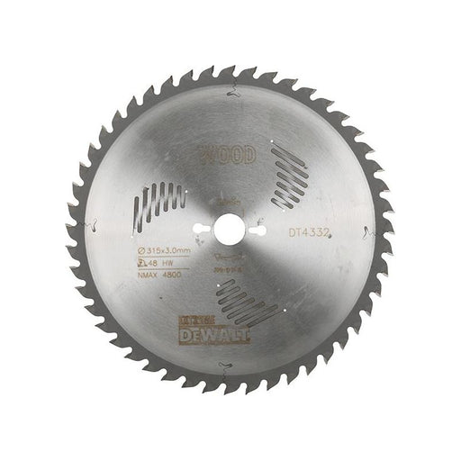 Dewalt Power Tools Series 60 Circular Saw Blade 315 x 30mm x 48T DeWALT Power Tools - RockBottom Northampton