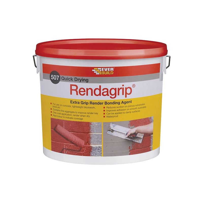 Everbuild Sika 507 Rendagrip Bonding Agent 10 litre Everbuild Sika - RockBottom Northamptin
