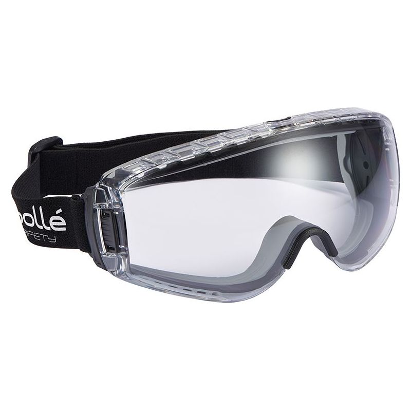 Bolle Safety PILOT PLATINUM® Ventilated Safety Goggles - Clear Bolle Safety - RockBottom Northampton