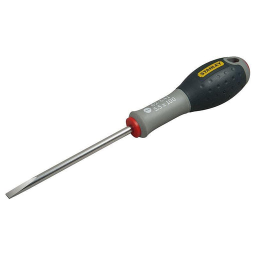 Stanley® Hand Tools FatMax® Stainless Steel Screwdriver Parallel Tip 5.5 x 100mm STANLEY® Hand Tools - RockBottom Nothampton