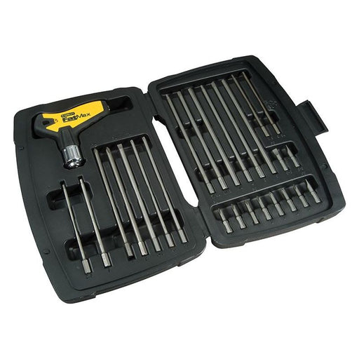Stanley® Hand Tools Metric FatMax® T-Handle Ratchet Power Key Set, 27 Piece STANLEY® Hand Tools - RockBottom Nothampton