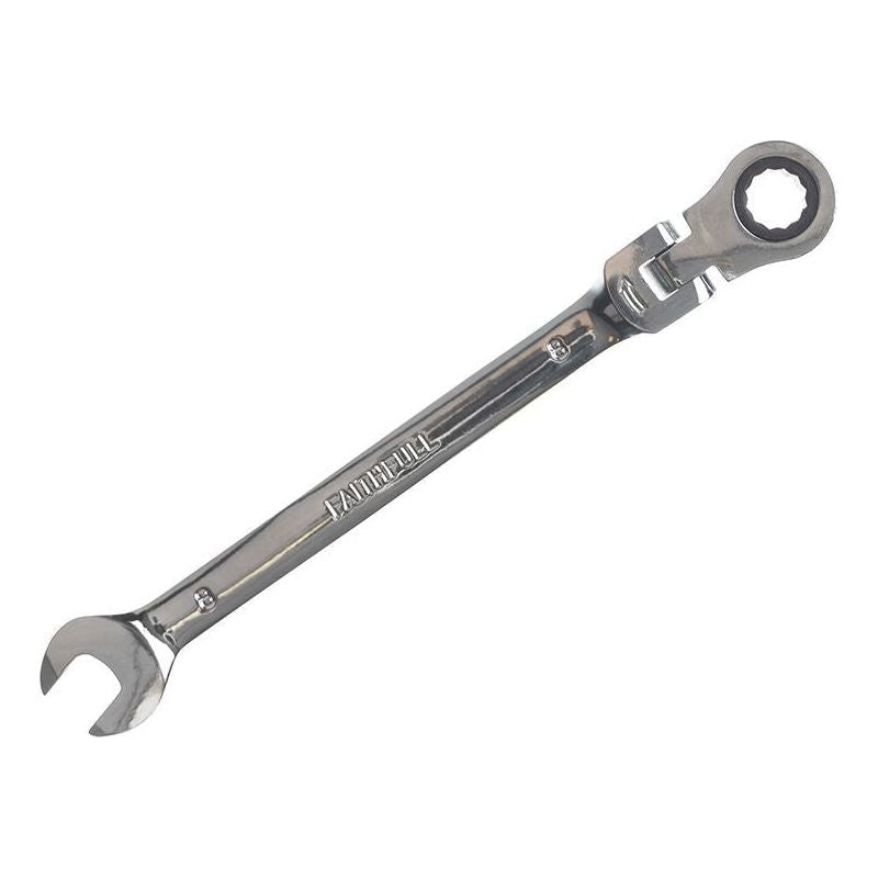 Faithfull Ratchet Combination Spanner Flex Head CV 9mm Faithfull - RockBottom Northampton