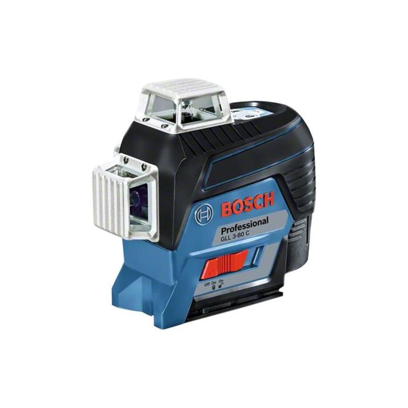 Bosch GLL 3-80 C Professional 360° Line Laser + BM 1 Professional Universal Mount Bosch - RockBottom Northampton