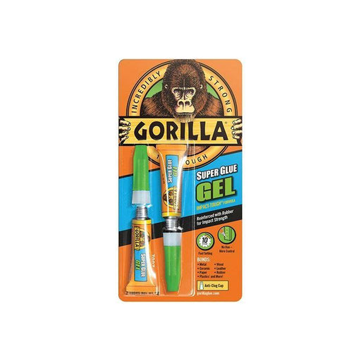Gorilla Glue Gorilla Superglue Gel 3g (Twin Pack) Gorilla Glue - RockBottom Northampton