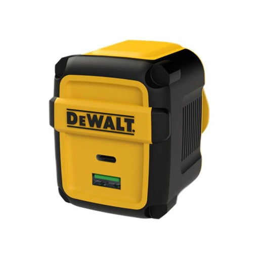 Dewalt Telecoms 2-Port United Kingdom PD Wall Charger 49.5W DEWALT Telecoms - RockBottom Northampton