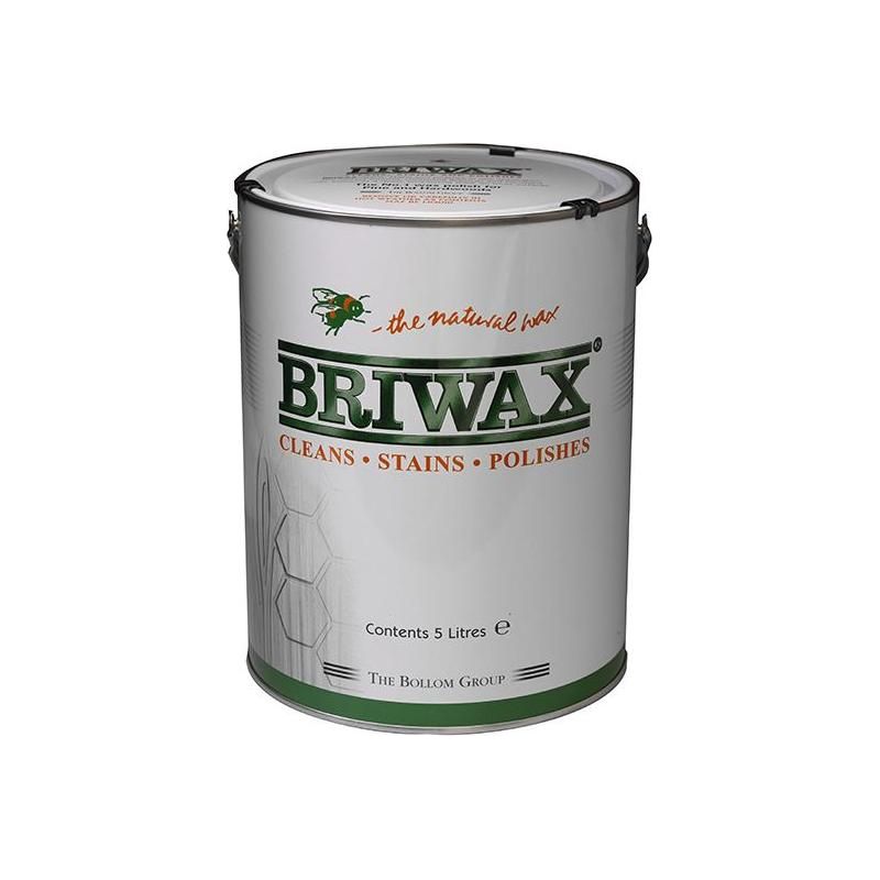 Briwax Wax Polish Original Jacobean 5 litre Briwax - RockBottom Northampton