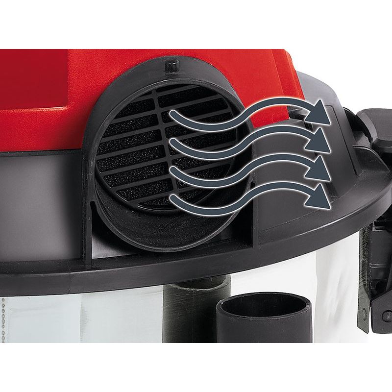Einhell TE-VC 1930 SA Wet & Dry Vacuum with Power Take Off 30 litre 1500W 240V Einhell - RockBottom Northamptin