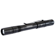Draper LED Rechargeable Aluminium Penlight, 1W 90099 Draper - Town Tools 