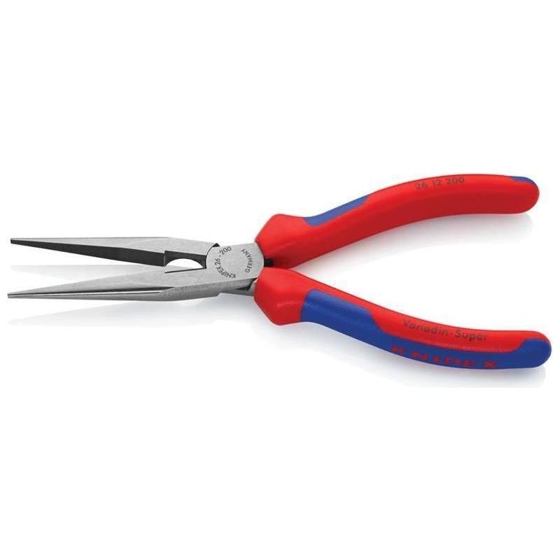 Knipex Snipe Nose Side Cutting Pliers (Stork Beak) Multi-Component Grip 200mm (8in) Knipex - RockBottom Northampton